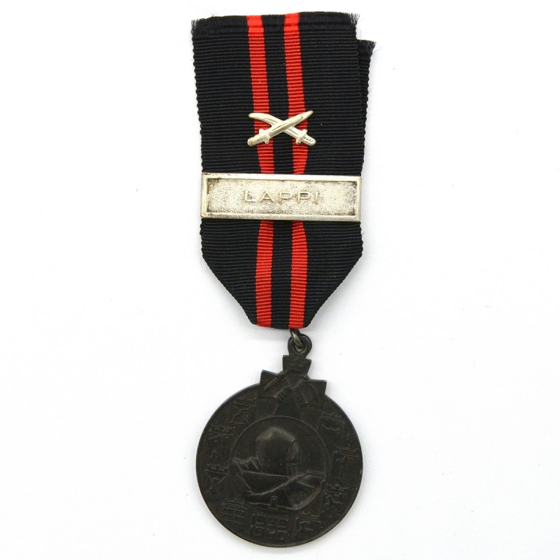 Medal for the Finnish war 1939-40 for foreign volunteers with strap "Lappi" 