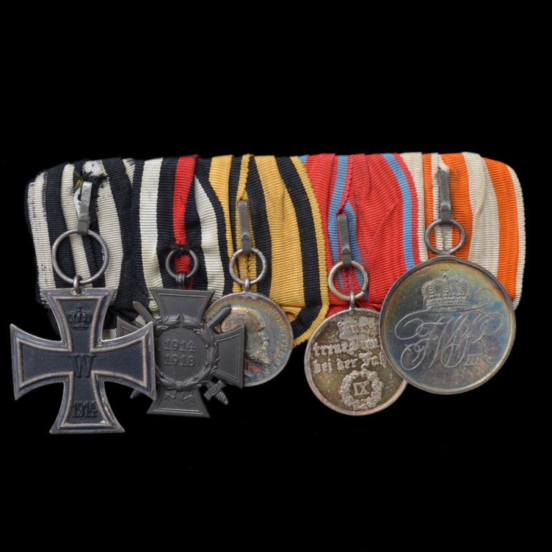 Pad Wurttemberg officer for 5 awards