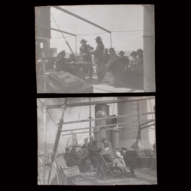 Photos of Russian tourists on the way to Japan, the beginning of the 1910s.