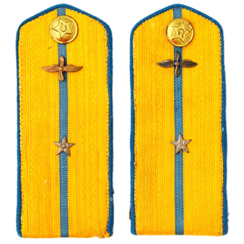 Epaulets of the second Lieutenant of the red army air force in 1943