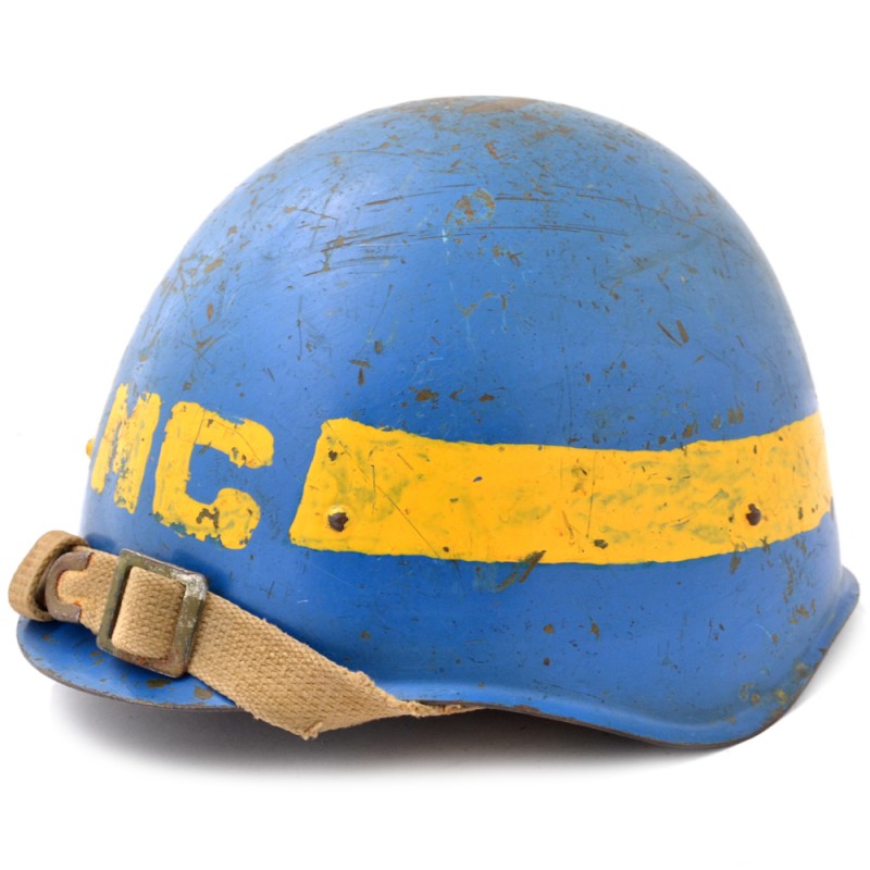 Helmet SSH-40 Soviet color of the peacekeeping contingent