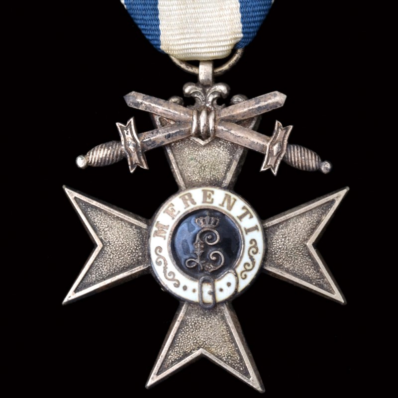 Bavarian order of military merit 2nd class with swords