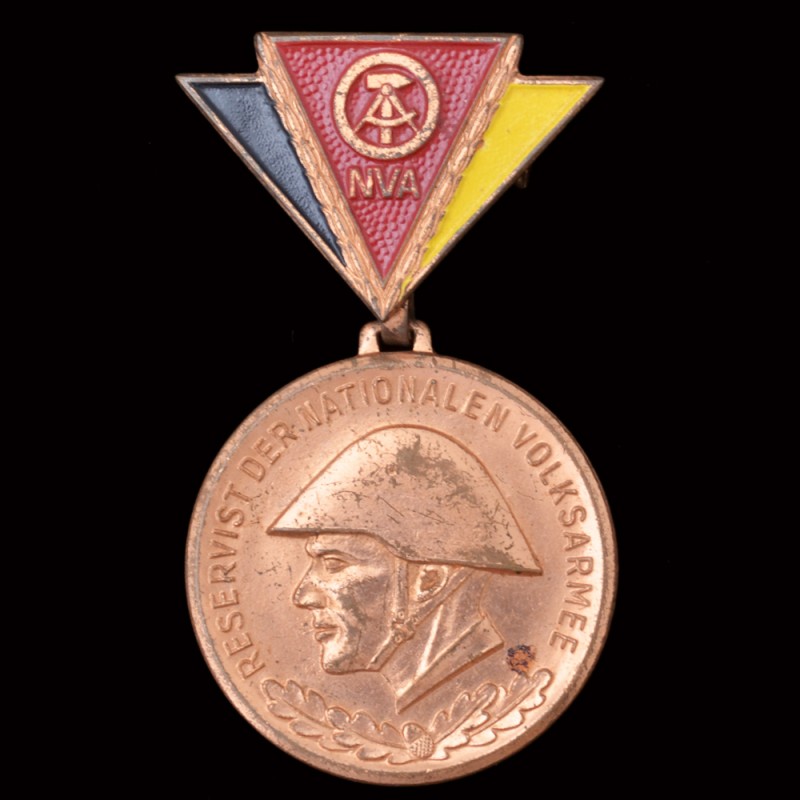 Medal reservist national army of the GDR