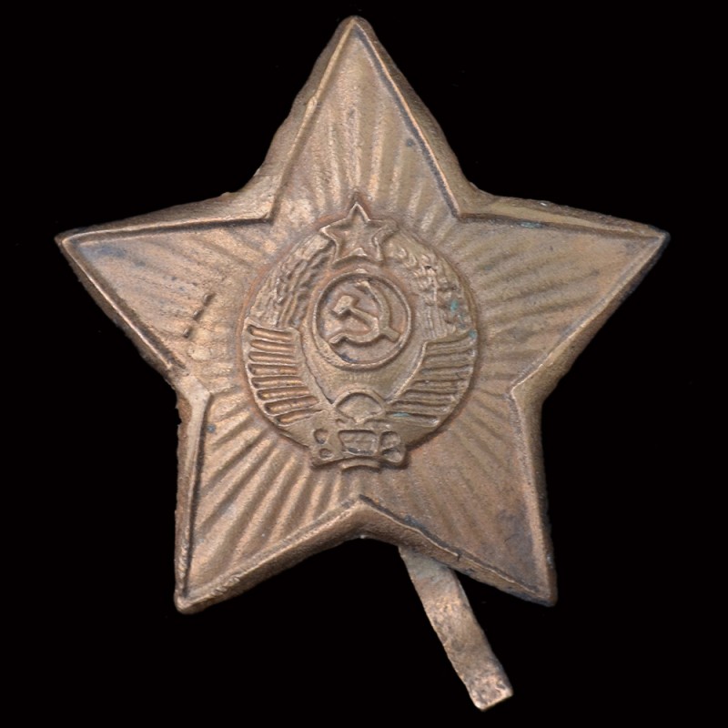 The badge of the Soviet militia of 1946