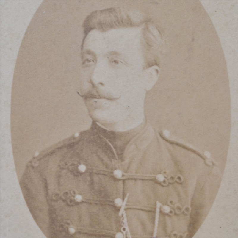 Photo of French cavalry officer