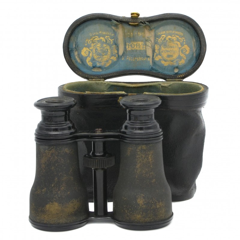 Binocular Galilean type, of the firm of Oscar Richter in St. Petersburg