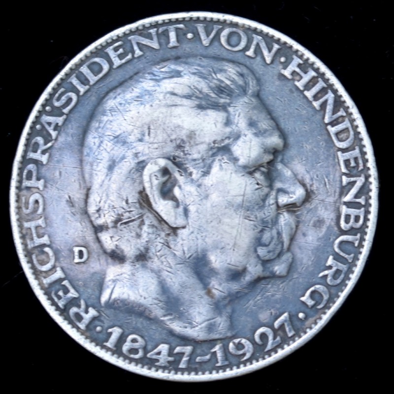 Silver medal for the 80th anniversary of the Hindenburg