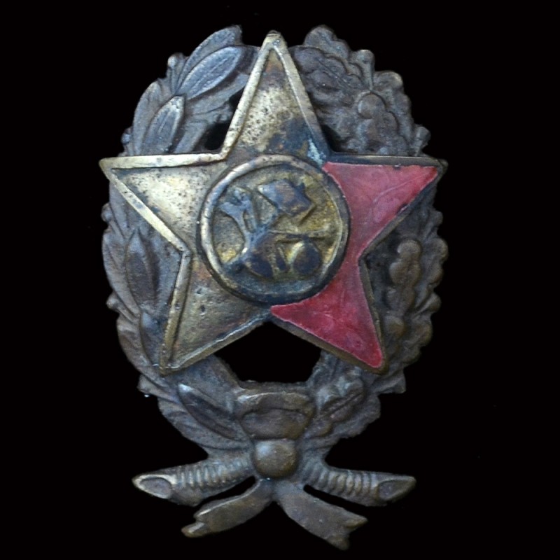 The red badge of commander of the red army, a smaller version
