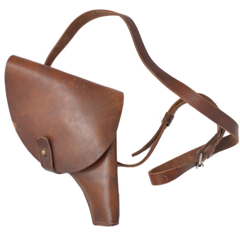 Leather holster for revolver Pistol, early type