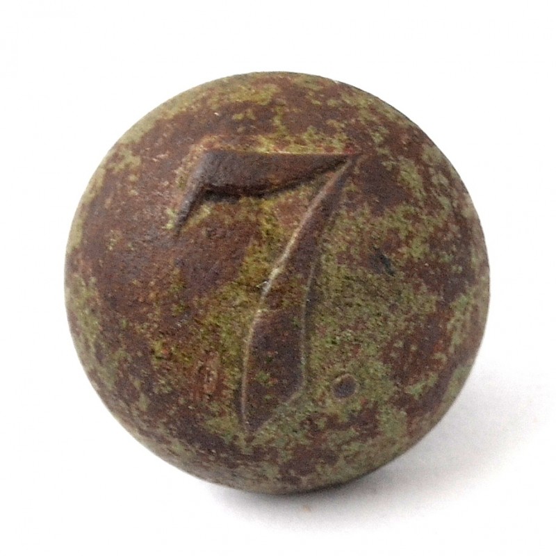 Button the lower ranks of hussar regiments of RIA with the number "7"