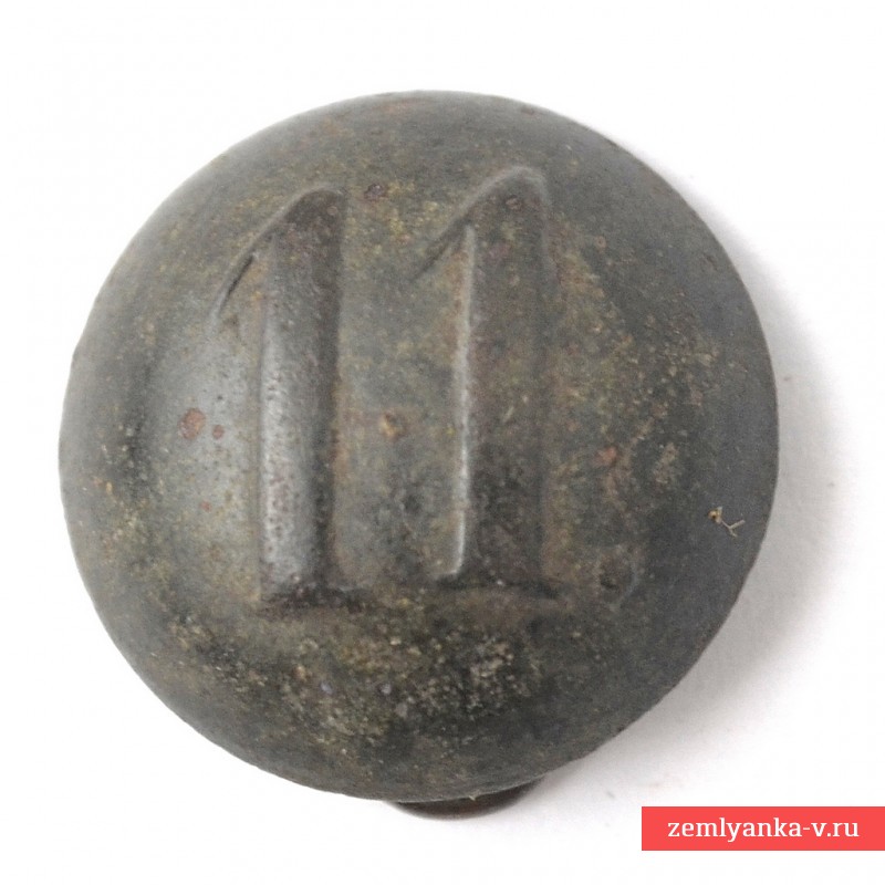 Button the lower ranks of hussar regiments of RIA with the number "11"