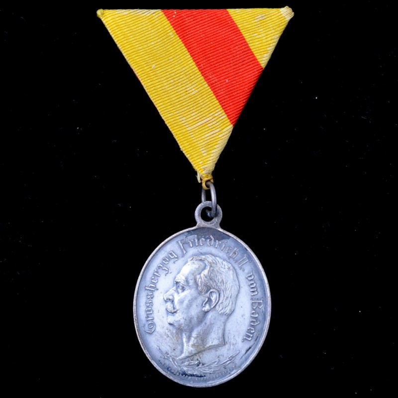 Medal in memory of 50th anniversary 5 Baden infantry regiment No. 113