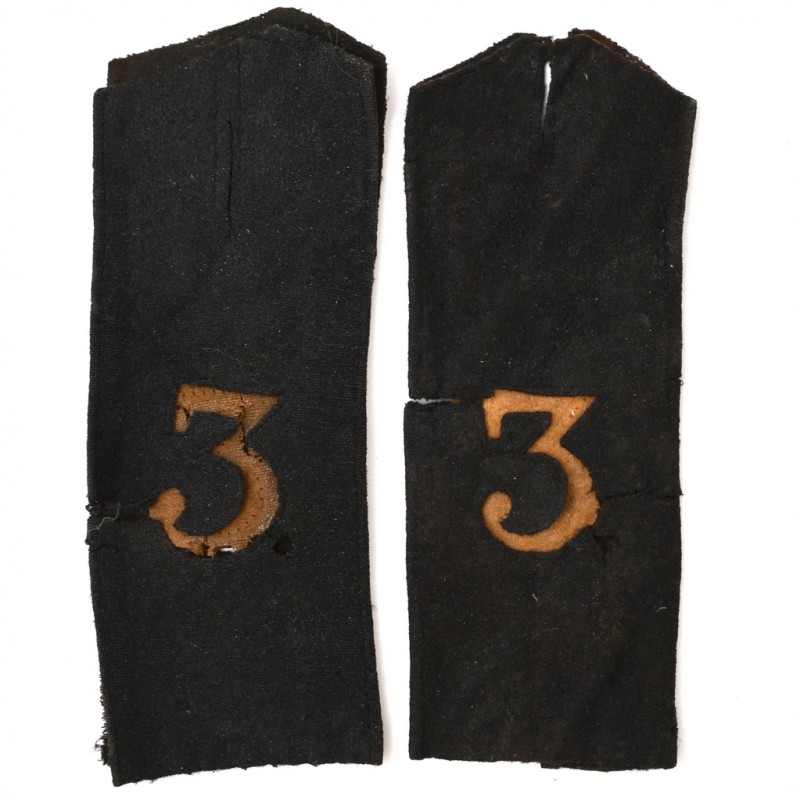 A pair of epaulettes sailors of the 3rd naval crew REEF