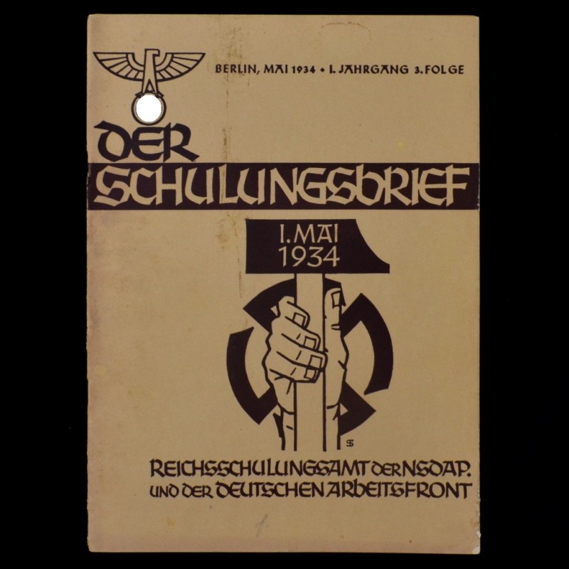 The NSDAP magazine "Der Schulungsbrief" ("Learning letters"), may 1934 