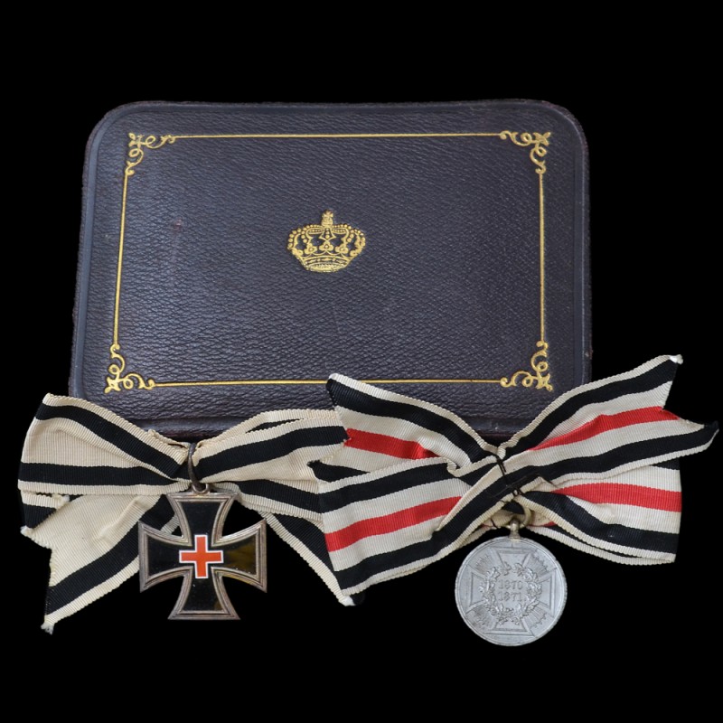 Set of awards to the women participants of the Franco-Prussian war of 1870-71 gg