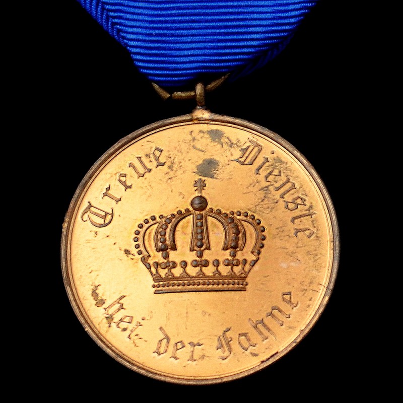 Prussian medal for 12 years of service in the army