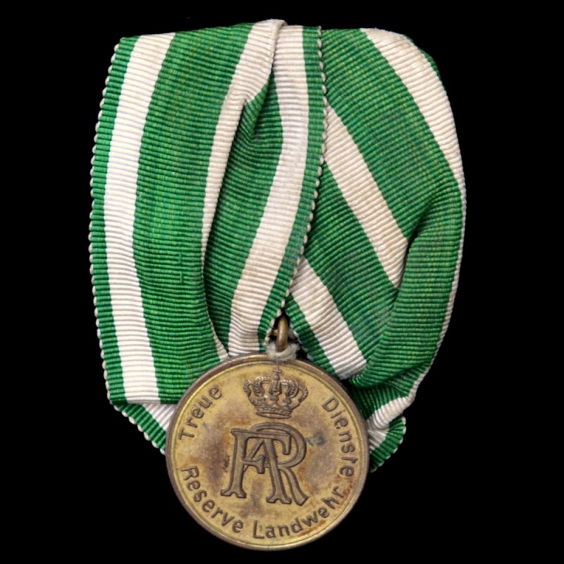 Saxony. Medal 2nd class for service in the Landwehr