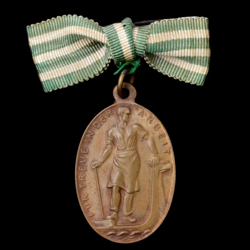 Saxony. The medal for work in the city of Dresden