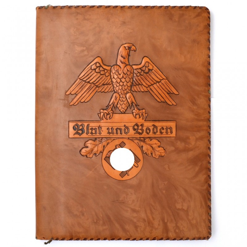 Folder head of the organization "Blood and soil"
