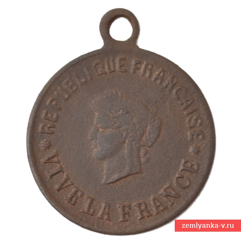 Commemorative token in honor of the French President's visit to Russia in 1902