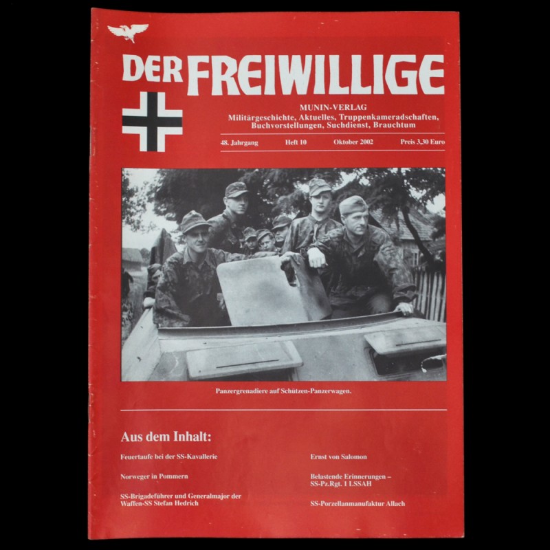 The magazine of veterans of the SS "Der Freiwillige"