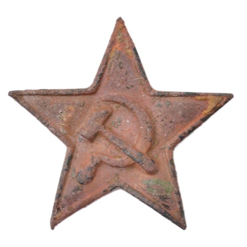 Star sample the red army in 1922 on the cap or the budenovka