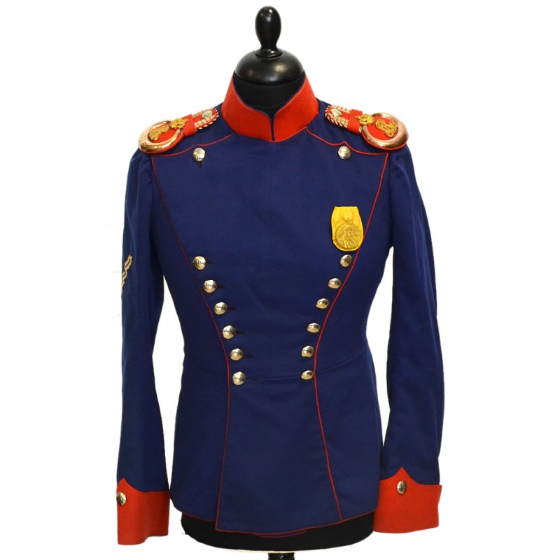 The uniform of the privates of the 6th Uhlan regiment, Prussia