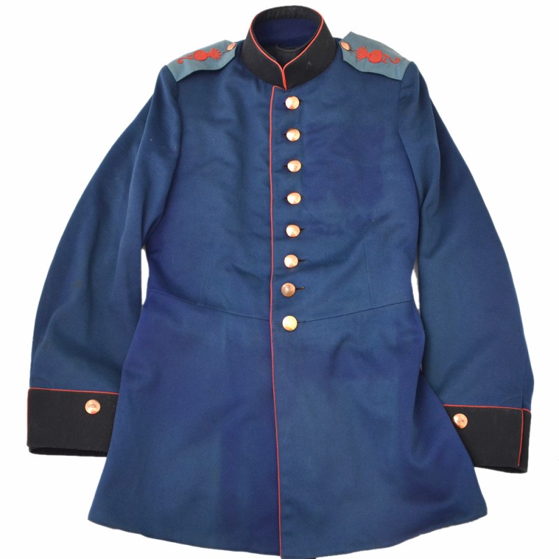 The uniform of the privates of the 7th field artillery regiment, Prussia