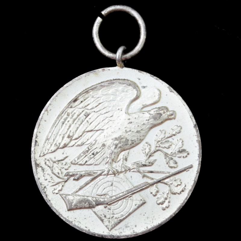 Medal of a German rifle societies in silver