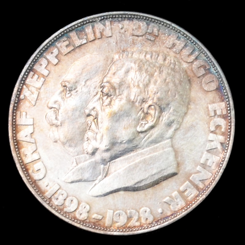 Commemorative medal "Graf Zeppelin 1898-1928"