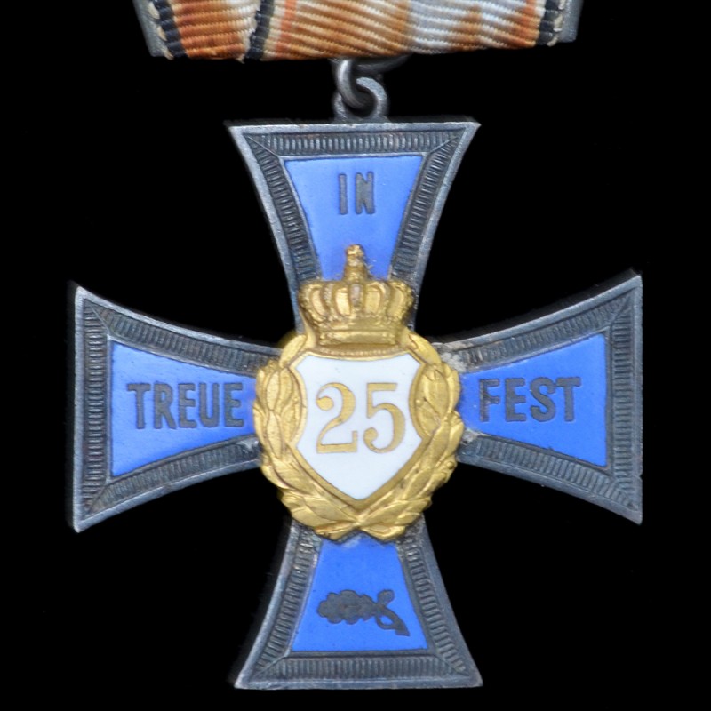 Bavarian sign for 25 years of membership in the veterans ' Union