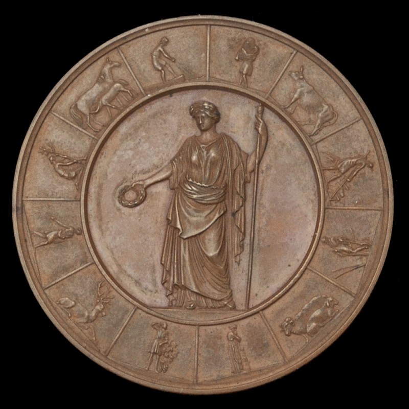 Prussian bronze medal for merit in agriculture 1903-1934 gg