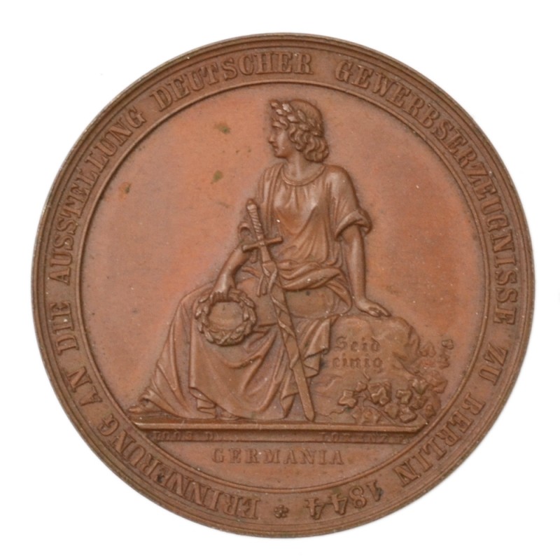 Ninoshima medal to the Exhibitor 1844 in Berlin
