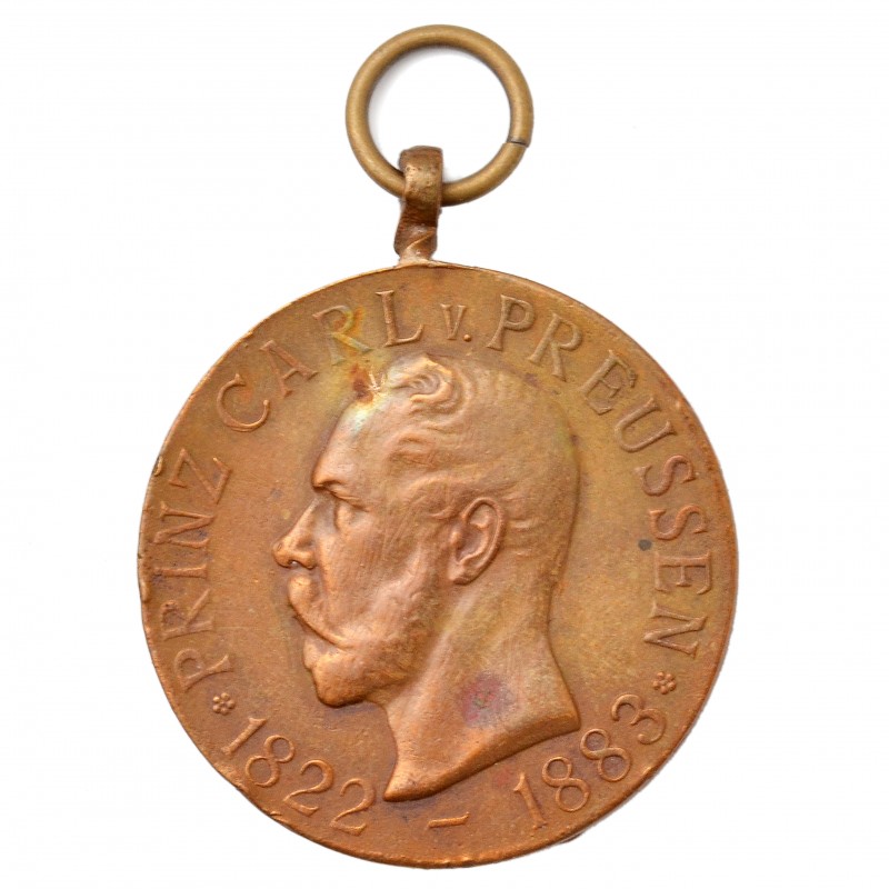 Medal for the 100th anniversary of the 2nd infantry Brandenburg Prince Karl Prussian regiment No. 12