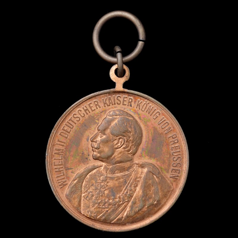 Medal for the 100th anniversary of the 1st Kurhessisches infantry of the Landgrave Friedrich I of the regiment No. 81