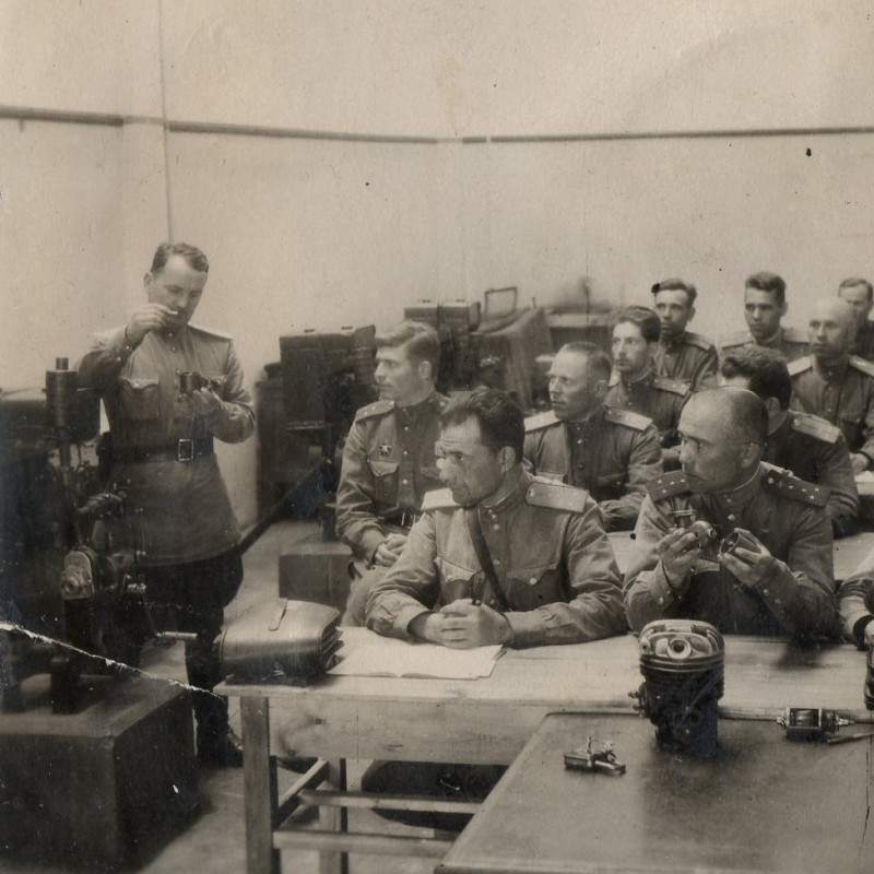 Photo of the trainees of the military technician of VVS RKKA