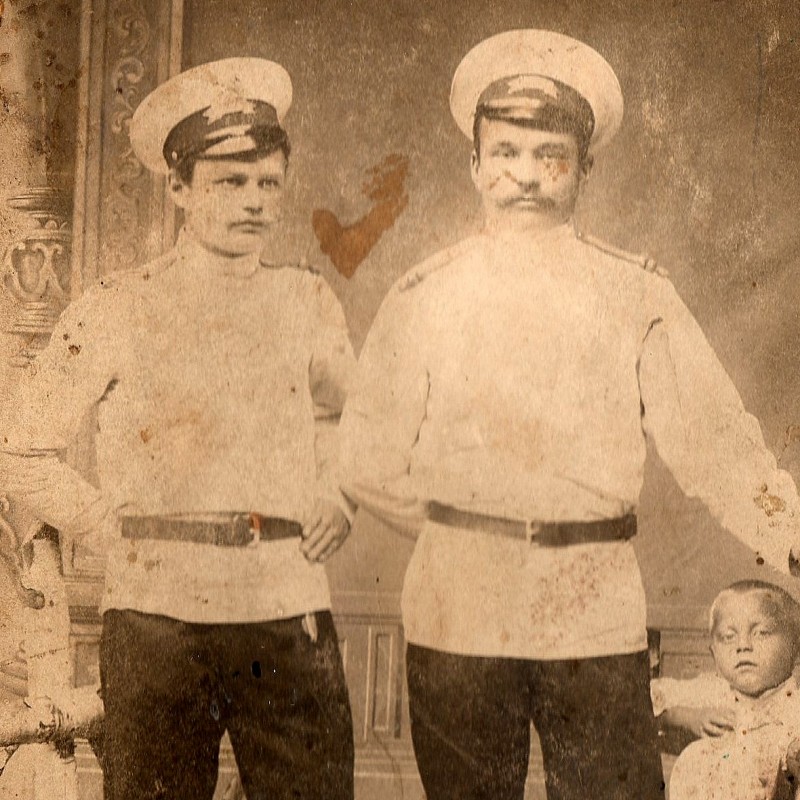 Rare photo of the Russian pre-revolutionary policemen