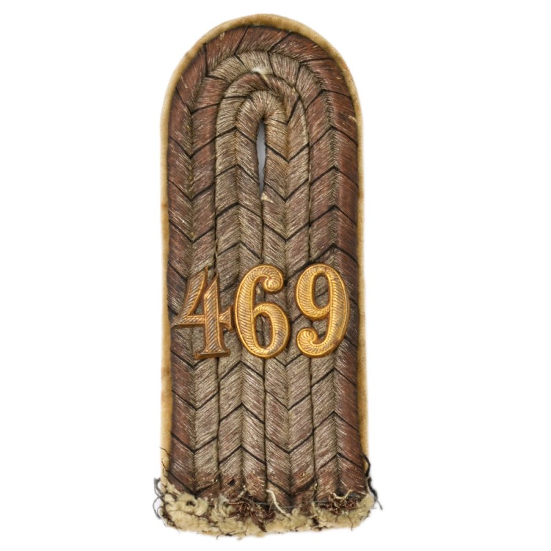 Epaulette of Lieutenant of the 469th Infantry Regiment
