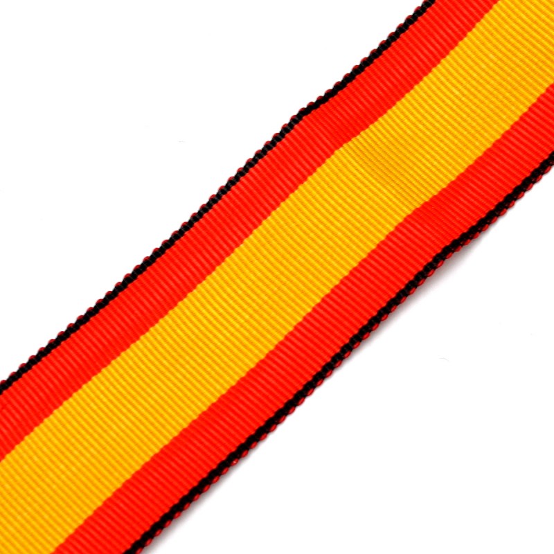 Ribbon for the medal of the participant in the Civil War of 1936-1939 in Spain, copy