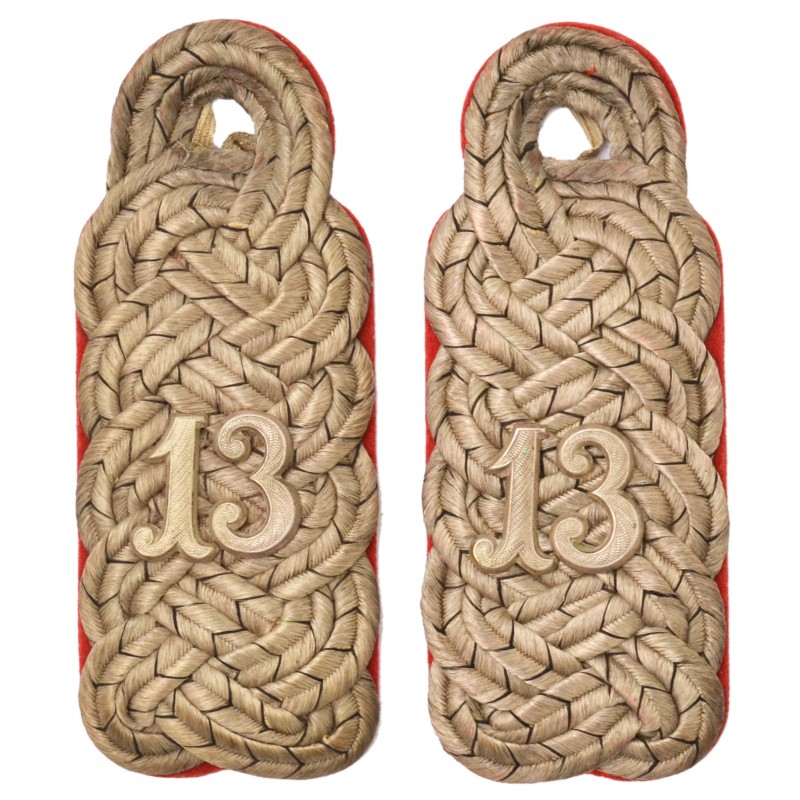 Epaulettes of the major of the 13th dragoon regiment
