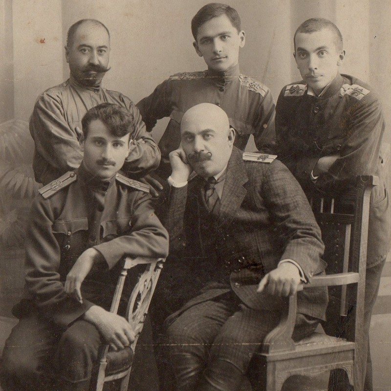 The rarest photo of employees of the All-Russian Zemstvo Union