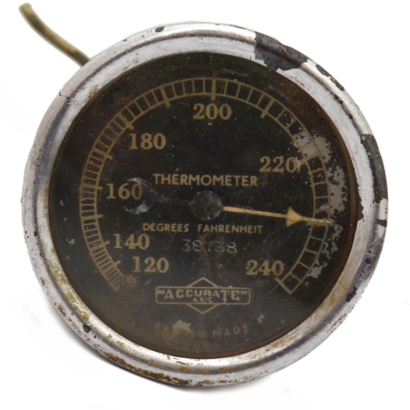 Thermometer from British military equipment