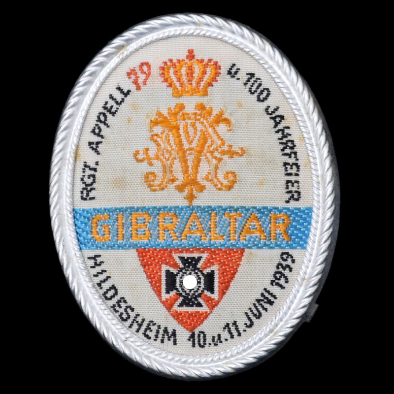 Sign in memory of the 100th anniversary of the 79th infantry regiment of the Wehrmacht