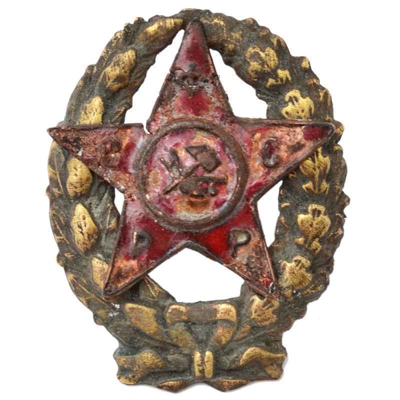 Badge of the red commander of the red army