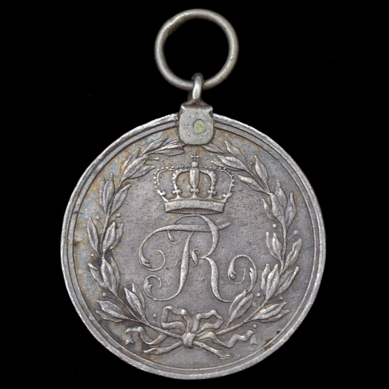 Rare medal "for bravery and loyalty", 1815, württemberg