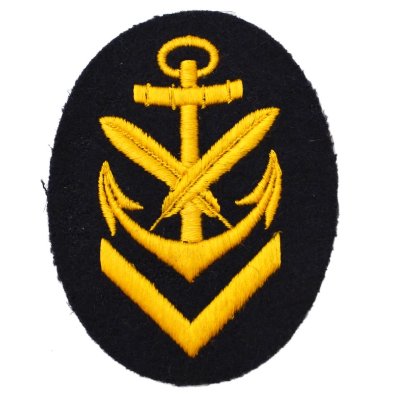 Sleeve patch (special badge) of the senior clerk of the Kriegsmarine