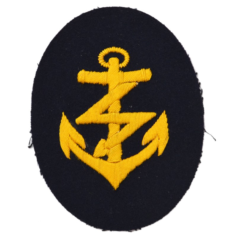 Arm patch (special badge) of a crewman-radio operator of the Kriegsmarine