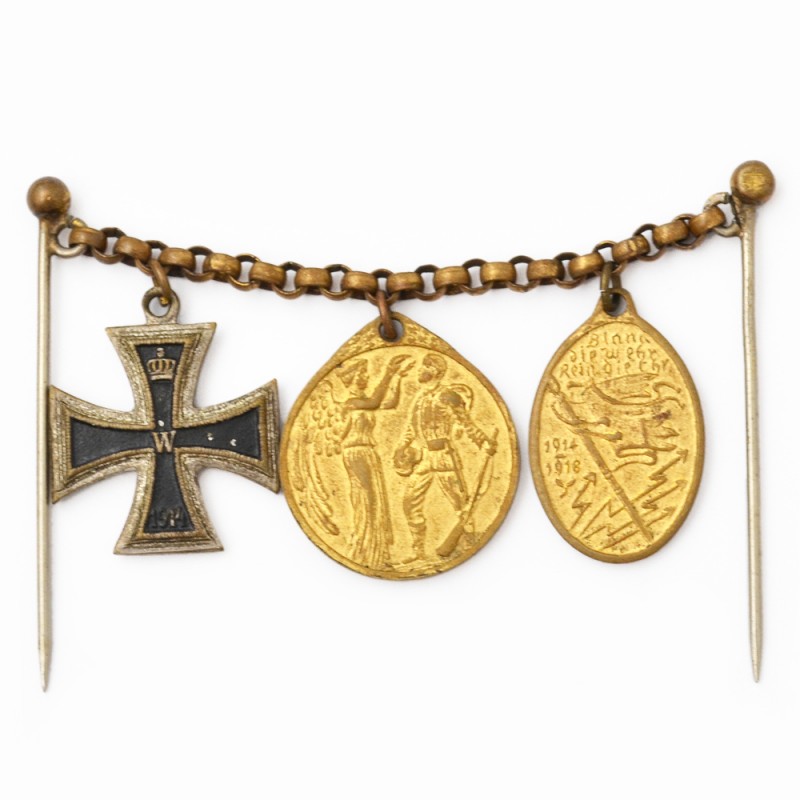 Chain of miniatures of the PMV participant-knight of the iron cross