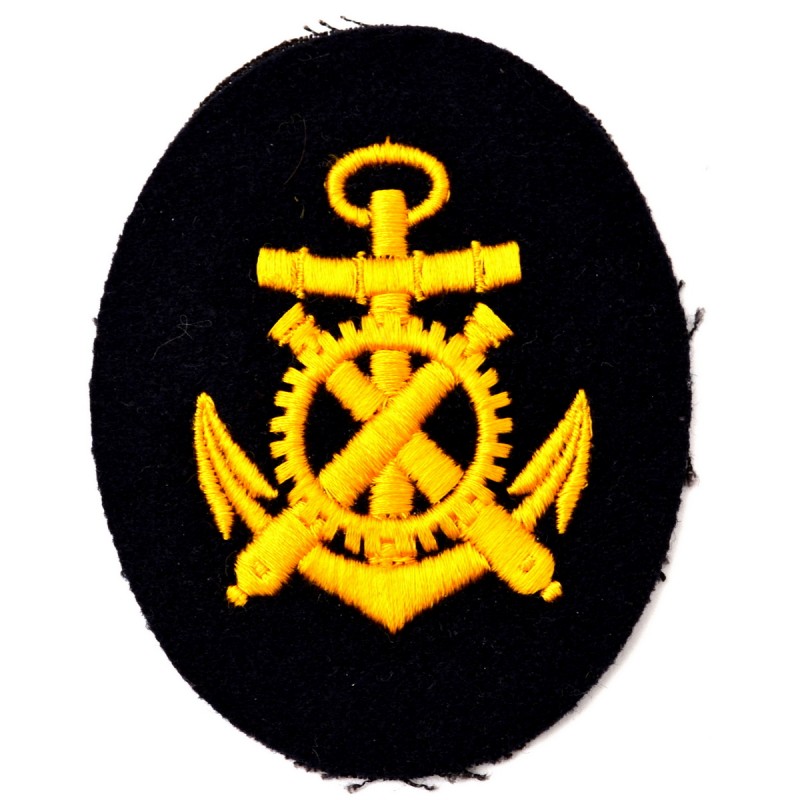 Armband patch (special badge) mechanics of Kriegsmarine artillery units