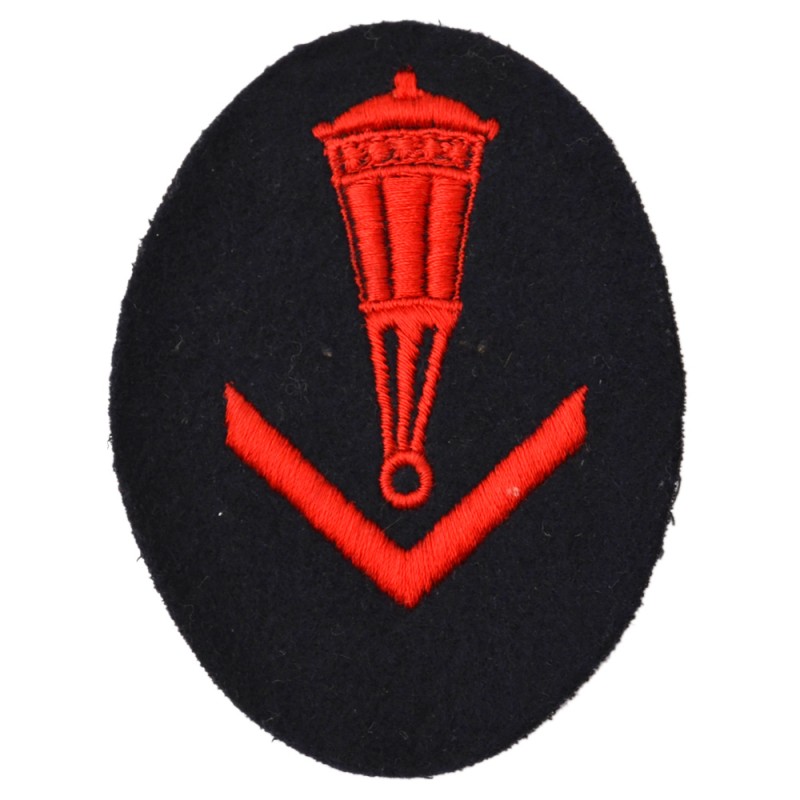 Sleeve patch (special badge) of a senior Kriegsmarine miner